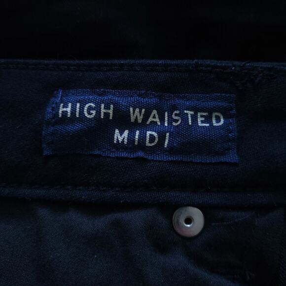 Aeropostale Black Shorts Size 8 Rolled Cuff Summer Neutral Stretchy Shorts - Picture 5 of 5